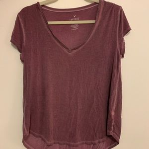 3 for $15 Purple American Eagle tee